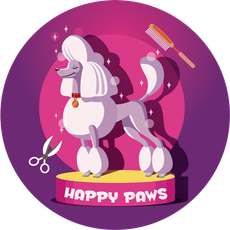 Happy Paws Grooming Salon logo
